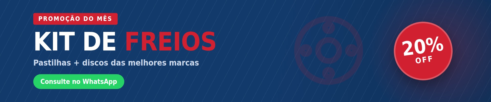 Promoção Renocar Auto Peças